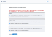 Screenshot: Selecting page after selecting Guide me